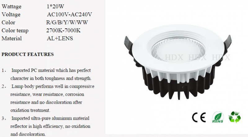 LED DownLighters