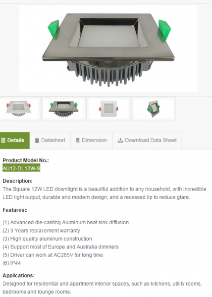 LED DownLighters