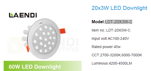 LED DownLighters