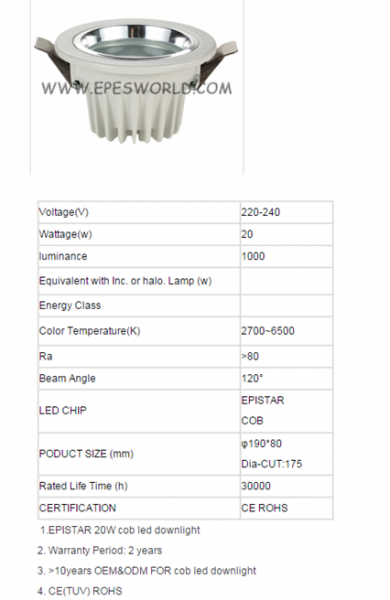 LED DownLighters