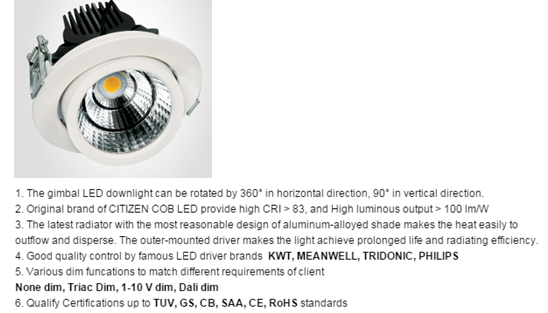 LED DownLighters