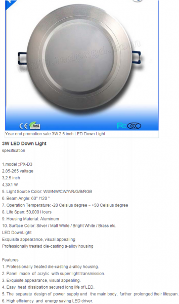 LED DownLighters