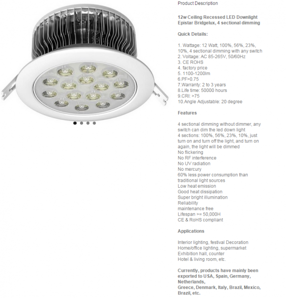 LED DownLighters