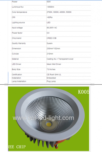 LED DownLighters