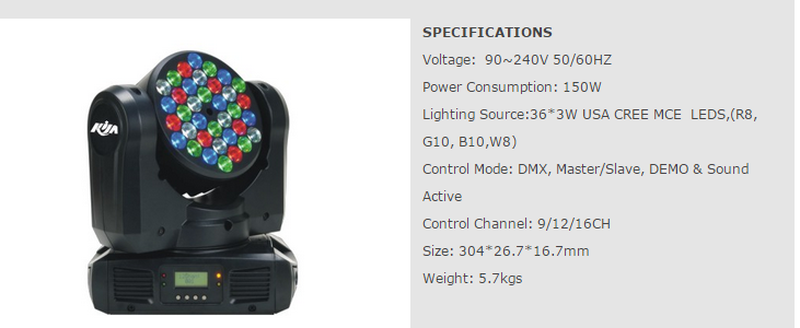 LED Moving Head Light