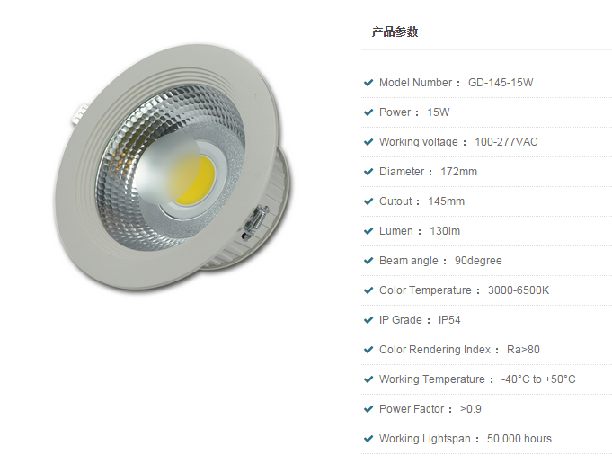 LED DownLighters