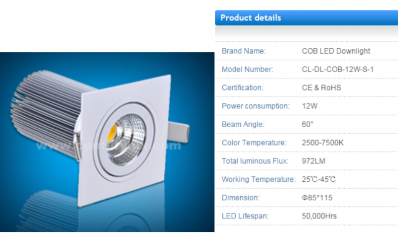 LED DownLighters