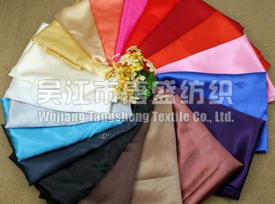 RPET satin fabric