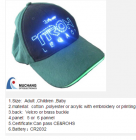 LED Sports Caps