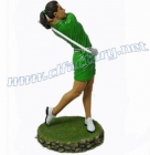 Golf Player Figurine