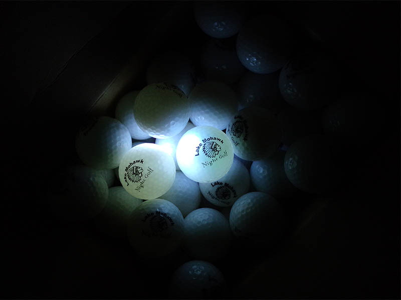 LED Golf Balls with Logo