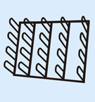 Heavy Duty Wall Rack