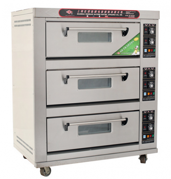 Electric deck oven