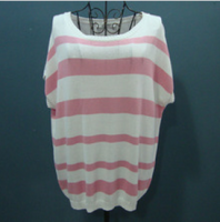 Lady's short-sleeve sweater