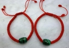 Hand-knitted bracelet