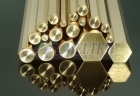 Copper, Brass, Nickel Silver Hexagonal Bar Rod