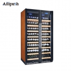 320 Bottles Wood-grain Compressor Wine Cooler