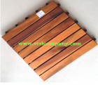 Acacia Decking Tiles 8 slats (natural color)-as8