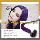 Human Hair Nail Hair Extension