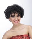 Lady's short wig,afro curly wig for black women