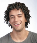 Dreadlocks braids hair wig for black men