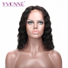 YVONNE Hair Lace Front Wig Brazilian Curly Bob Wigs 100% Human Hair Natural Color Brazilian Hair