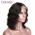 YVONNE Short Hair Lace Front Wigs Body Wave BOB Wigs Virgin Brazilian Human Hair 180% Density Natural Color With Baby Hair
