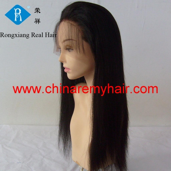 Straight full lace wig