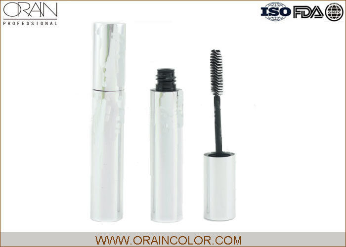 Large Volume Formal Eye Makeup Mascara For Sensitive Eyes Silver Color Tube