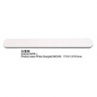 White Straight nail file