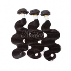 Niceborn high quality full end body wave Peruvian human hair bundles