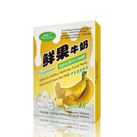 Mask with fresh banana and milk