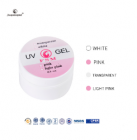 4-colour high-quality plastic white bottle UV Gel