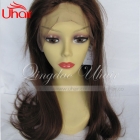Top quality silk straight front lace wig