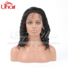 glueless lace wig deep wave 18 inch color #1b