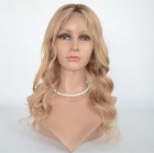 Human hair full lace wig lace front wig