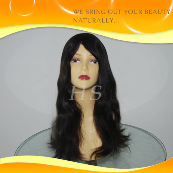 100% cheap human hair full lace jewish wig