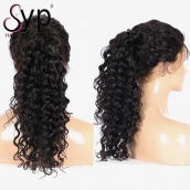 Jerry Curl Full Lace Human Hair Wigs With Baby Hair Density 150% Luxury Top Virgin Hair Can Be Bleached
