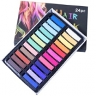 Temporary Hair Chalk Non-Toxic Rainbow Colored Dye Kit