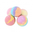 Diy handmade multi color bath bomb easy