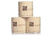 Unbleached 100% Bamboo Pulp Paper Roll