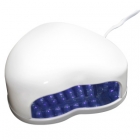 White Heart LED Nail Dryer for Nail Salon