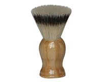 Synthetic Hair Shaving Brush with Wood Handle