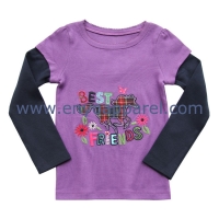 Girl's Long Sleeve Top (GLT033)