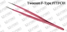 Tweezers F-Type (Semi-Curved) #
