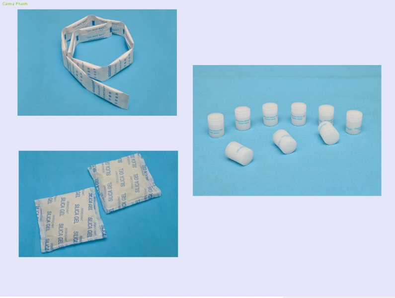 Silica gel desiccant