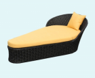 rattan sun lounger （CH-CL033）