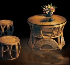 Rattan dinning set (HY-E078)