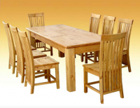 Pine dining set