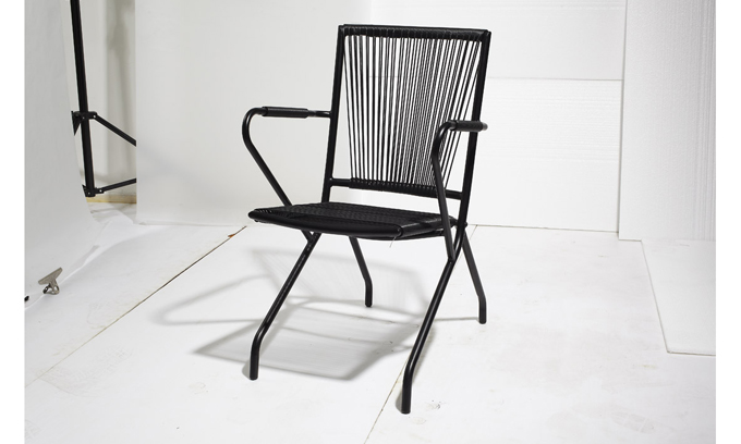 Steel Wicker Lounge Chair (CB5830A)